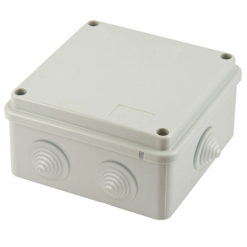 Cassetta di derivazione 100x100x50 con passacavi Master M03100