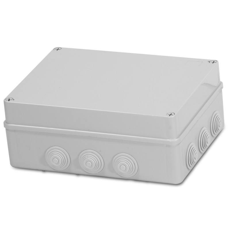 Cassetta di derivazione 300x220x120 con passacavi Master M03105