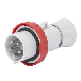 Spina CEE 3P+N+T cablaggio a vite IP67 16A GW60031H