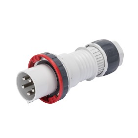 Spina CEE 3P+N+T cablaggio a vite IP67 125A GW60061H