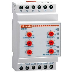 RELE' DI LIVELLO 220-240VAC MULTIFUNZIONE LOVATO LVM40A240