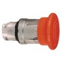 Pulsante Fungo Rosso Sblocco Rotazione per foroØ22 Schneider ZB4BS844