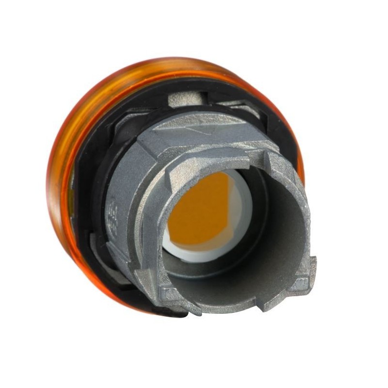 Indicatore Giallo per lampada spia foro 22 Schneider ZB4BV053
