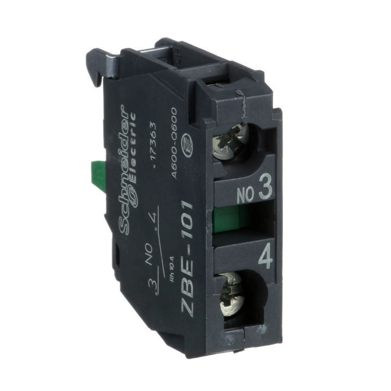 Contatto Normalmente aperto per Pulsanti da pannello Schneider ZBE101