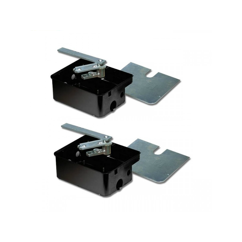 Casse di fondazione per motori FROG kit 2 pezzi CAME 001U1985