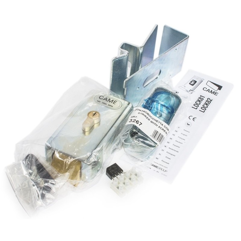 Elettroserratura serratura di blocco ad 1 cilindro CAME CMC 001LOCK81