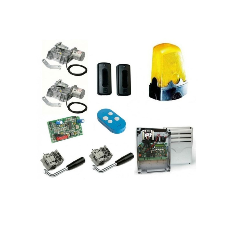 Motore interrato con encoder kit 2 pezzi cancelli battente 001FROG-AE