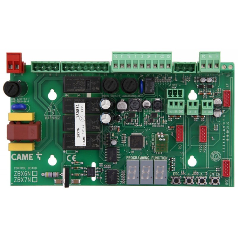 Quadro comando per motori scorrevoli ZBX7N Came 88001-0065