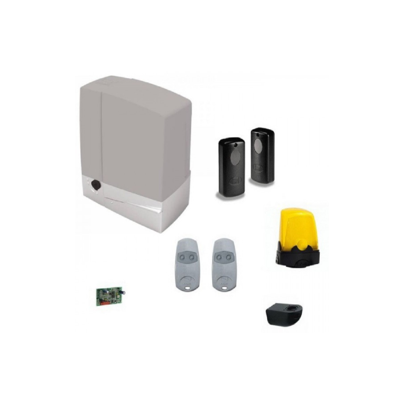 Kit automazione completa per cancelli scorrevoli 24 V grigio CAME 8K01MS-003