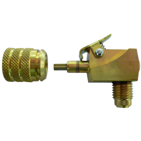 Raccordo attacco rapido angolato 1/4  Tecnogas 100013