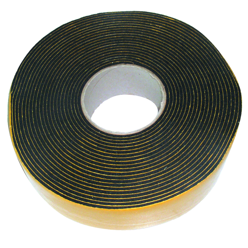 Fascia Adesiva Anticondensa sistemi refrigeranti nero TECNOGAS 50975