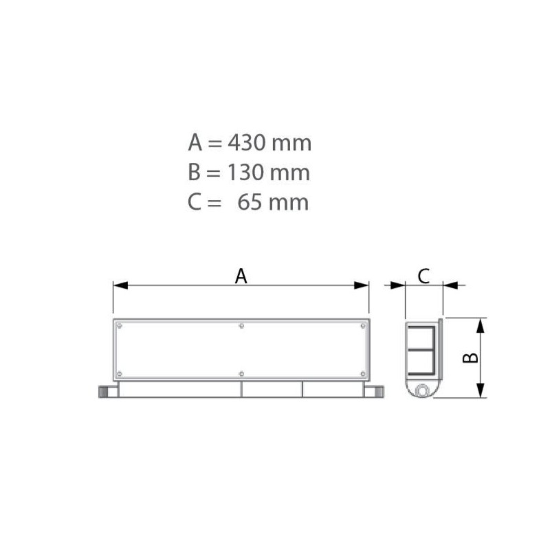 Scatola per predisposizione climatizzatore da incasso Arnocanali NBOX2