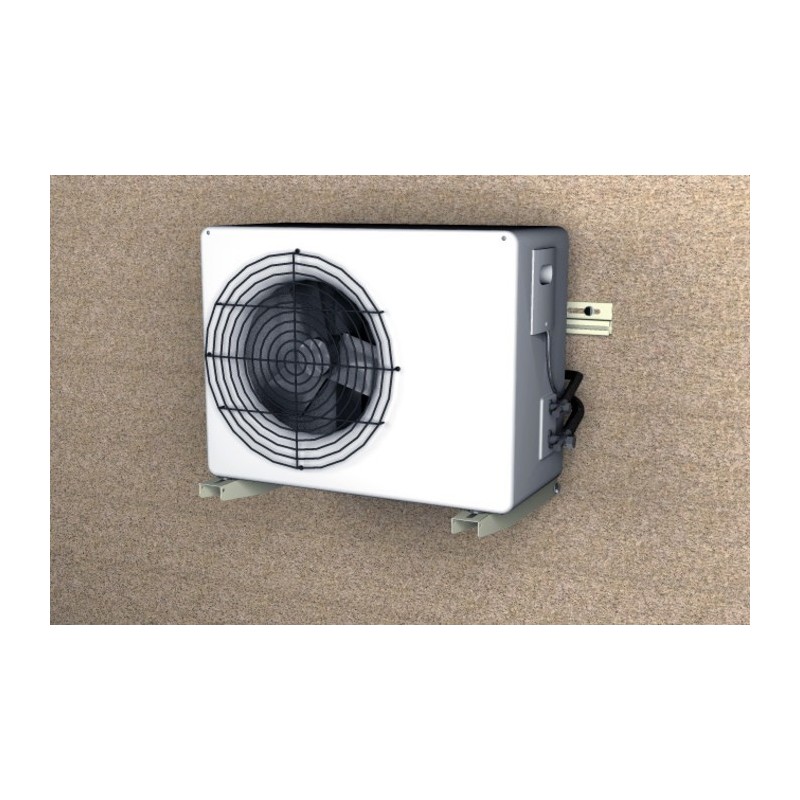 Staffa ad innesto rapido Klima Strong con traversa per climatizzatori Fischer 00521762