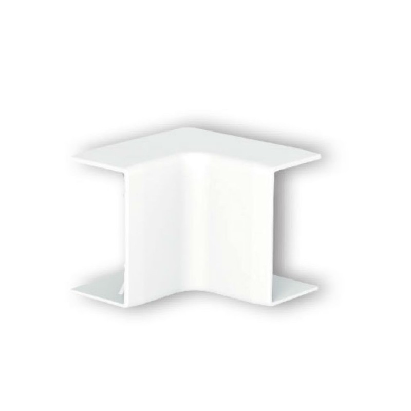 Angolo Interno 125x75 Bianco per canalizzazione Impianti di Climatizzazione Arnocanali ARN NKI75125.3