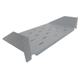 Ripiano fisso con laterali rialzati per quadri e Rack 19 Fanton 28381