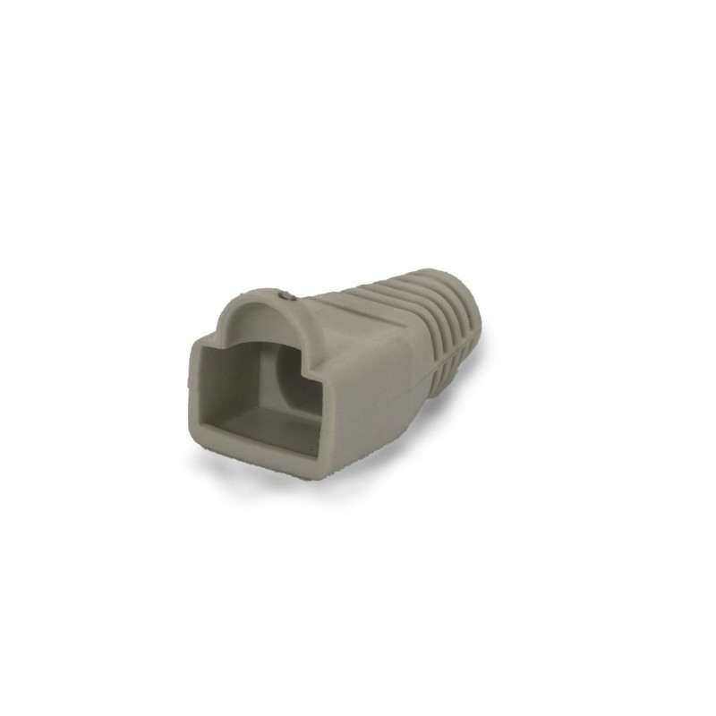 Guscio in Gomma per Plug Rj45 8/8 Grigio Fanton 23730