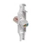 Spina Plug RJ45 con connessione senza utensili categoria 6 UTP 8/8 Non schermato Fanton 23723