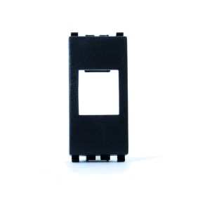 Adattatore per presa Rj45 e Rj12 Vimar Eikon Nero Fanton 23915