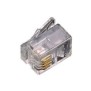 Connettore Plug Rj11 con contatti dorati 6/4 Fanton 22290
