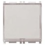 Pulsante targhetta VIMAR PLANA 1P NO 10A 250V bianco
