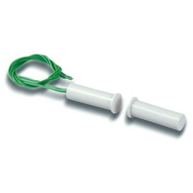 Contatto magnetico in plastica a 4 fili ad incasso Hiltron C204