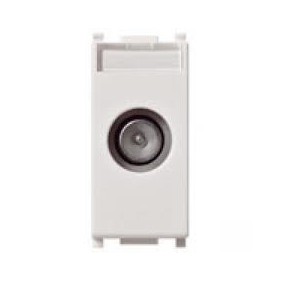 Presa TV-RD-SAT VIMAR PLANA diretta 1dB bianco