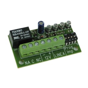 Scheda contaimpulsi da abbinare ai contatti a fune per tapparelle Hiltron SCHSW