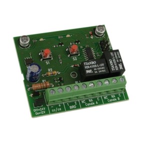 Decoder bicanale con relè monostabile per Bird Hiltron DX20
