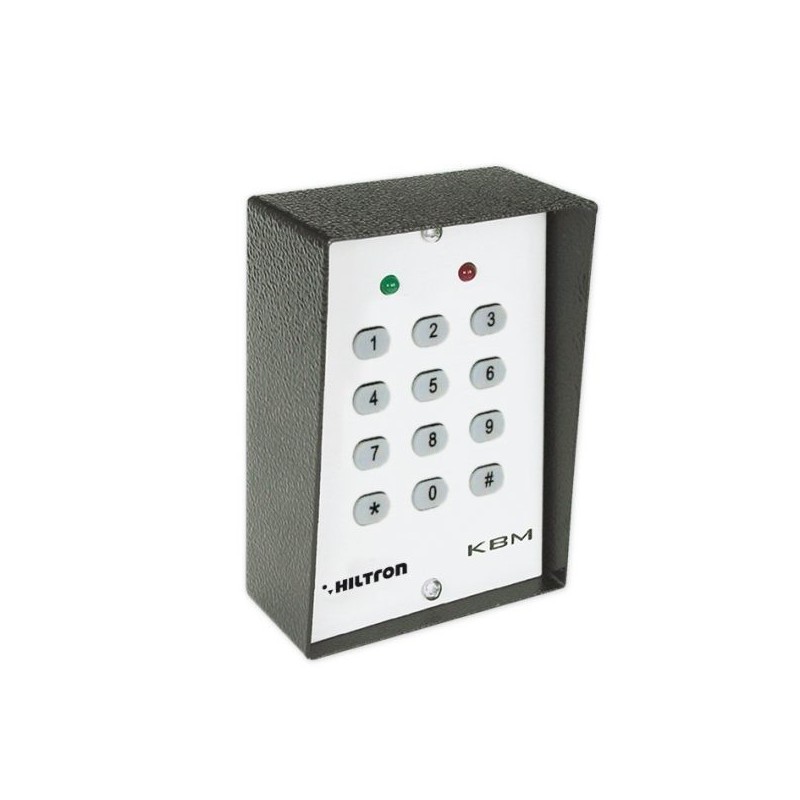 Tastiera elettronica con pannello in alluminio 12 tasti Hiltron KBM