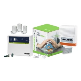 Kit antifurto con centrale Protec5X completa di accessori Hiltron KPROTEC5X