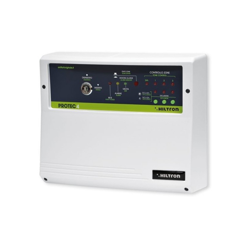 Centrale antifurto 3 zone+24H Hiltron Cia Protec4