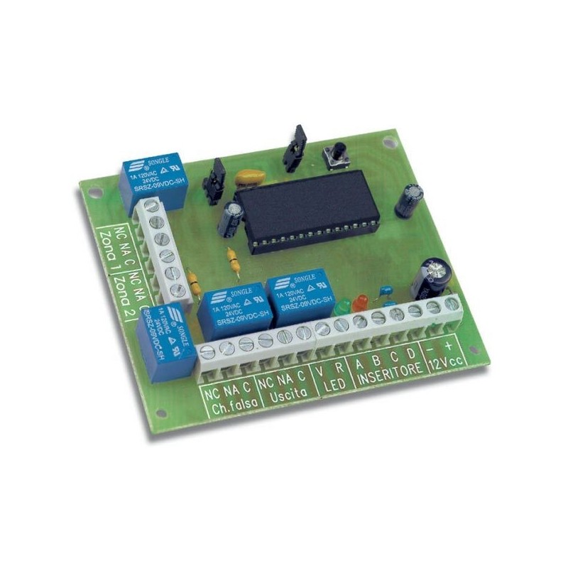 Scheda di controllo zone parziale Hiltron SK120