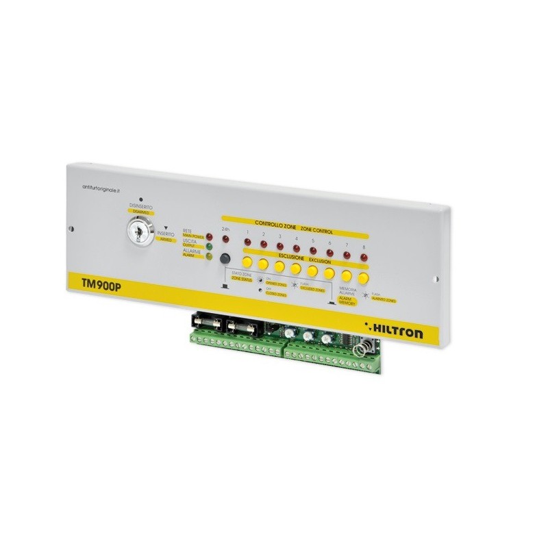 Centrale Antifurto 8 zone + 24 H per serie TM Hiltron TM900P