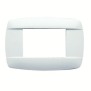 Placca Master Retro' in tecnopolimero colore bianco 3 posti 39RT103