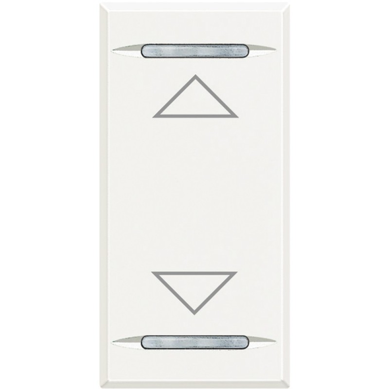 Copritasto Due Funzioni Su e Giù Serie Civili Bticino Axolute Bianca HD4911AH