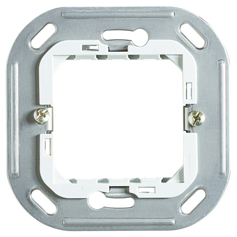 Supporto 2 Posti Per Placche Ellittiche e Rettangolari Serie Civili Bticino Axolute H4702IT