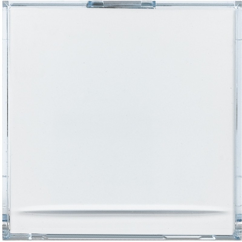 Pulsante Unipolare 3A NO Con Targa Portanome Serie Civili Bticino Axolute  H4040