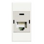 Connettore RJ45 Categoria 6 STP 110 IDC Serie Civili Bticino Axolute Bianca HD4262C6S