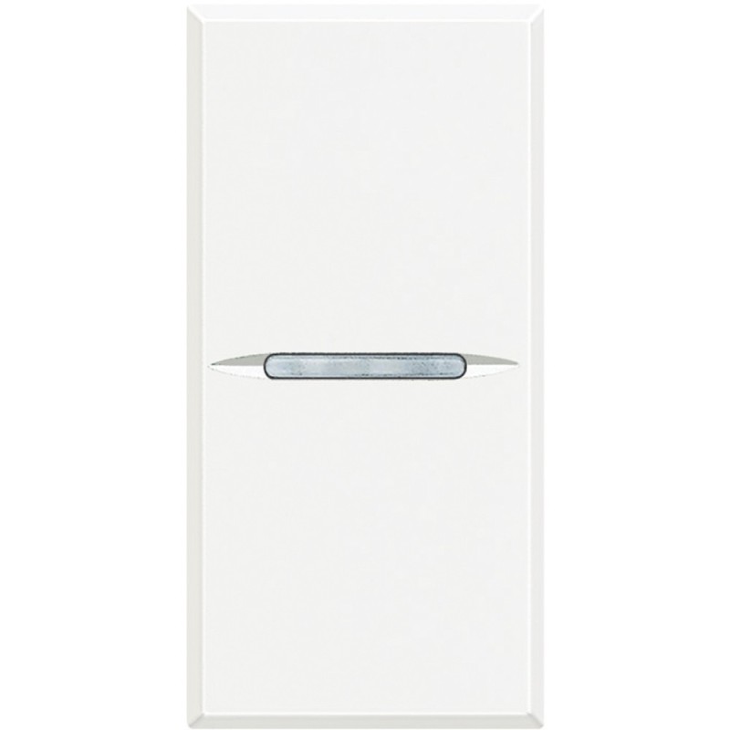 Invertitore Unipolare Assiale 16A Serie Civili Bticino Axolute Bianca HD4004