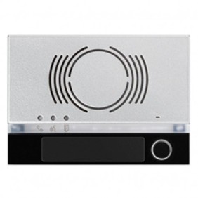 Frontalino Alpha per posto esterno con 1 pulsante e DDA Urmet 1168/131