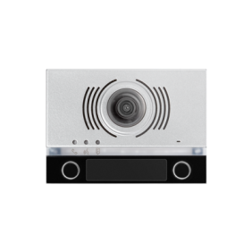 Frontalino Alpha per video posto esterno con due pulsanti e DDA Urmet 1168/142