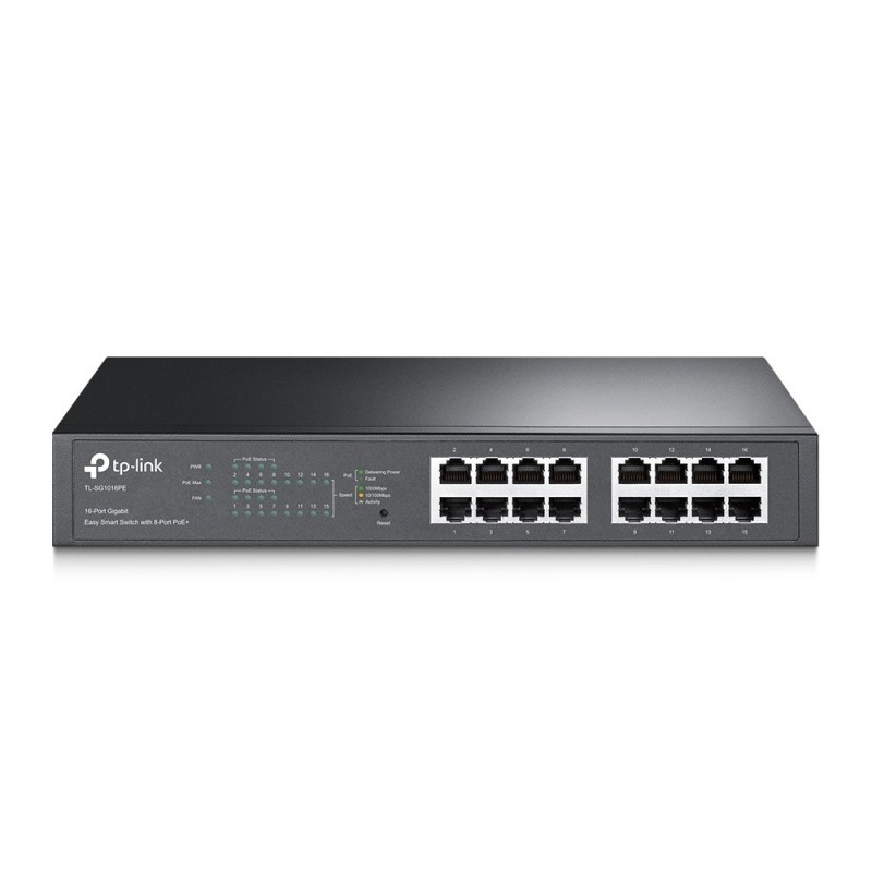 Switch Hub 10/100/1000Mbps 16 porte RJ45 Gigabit 110W TP-LINK TLSG1016