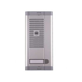 Frontale un pulsante su una fila con scatola ad incasso predisposto per posto esterno 925/101