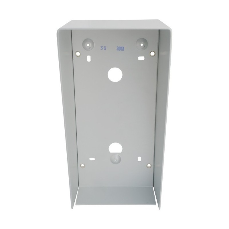 Custodia da appoggio parete con visiera complete di cornice Urmet 725/710