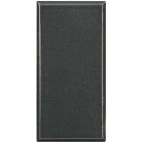 Falso Polo 1 Posto Serie Civili Bticino Axolute Scura HS4950