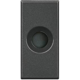 Falso Polo Con Foro 1 Posto Serie Civili Bticino Axolute Scura HS4953