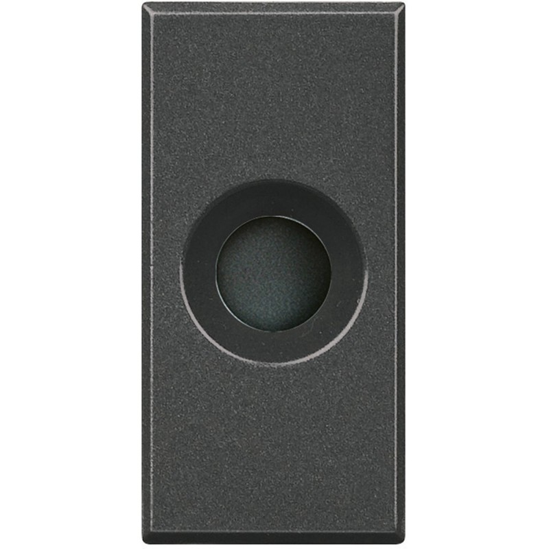 Falso Polo Con Foro 1 Posto Serie Civili Bticino Axolute Scura HS4953