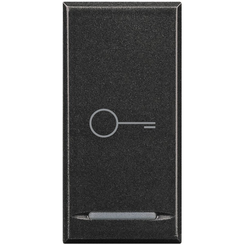 Copritasto 1 Funzione Simbolo 'Chiave' Serie Civili Bticino Axolute Scura HS4915BD