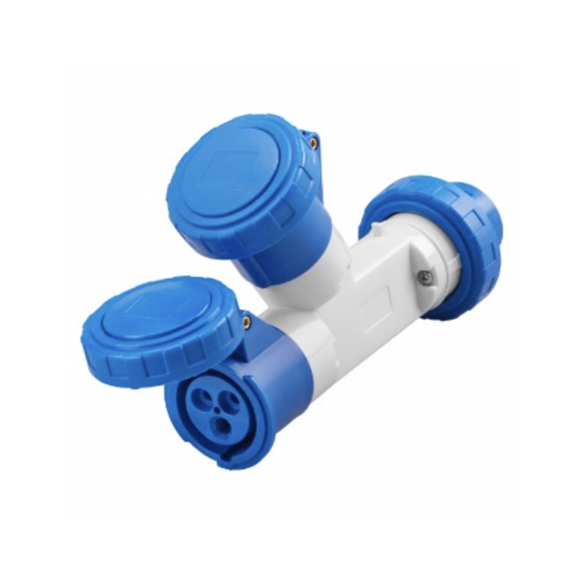 Moltiplicatore Mobile 2 Uscite IP67 2P+T 16A 230V Gewiss 64010