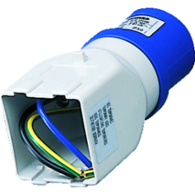 Adattatore da Presa Industriale a presa Civile 2P+T Blu 16A 230V Gewiss 64206